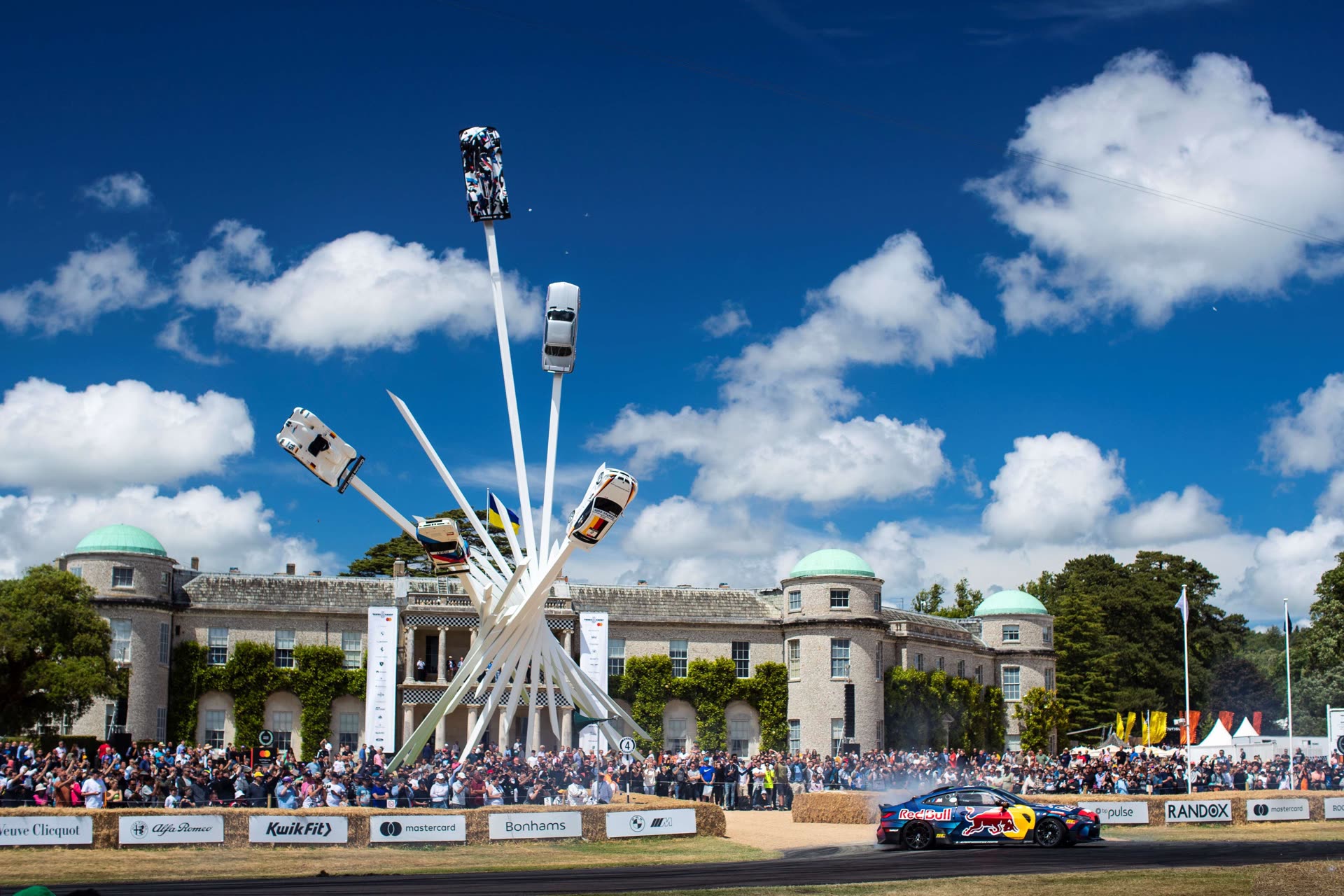 Goodwood House during the Festival of Speed