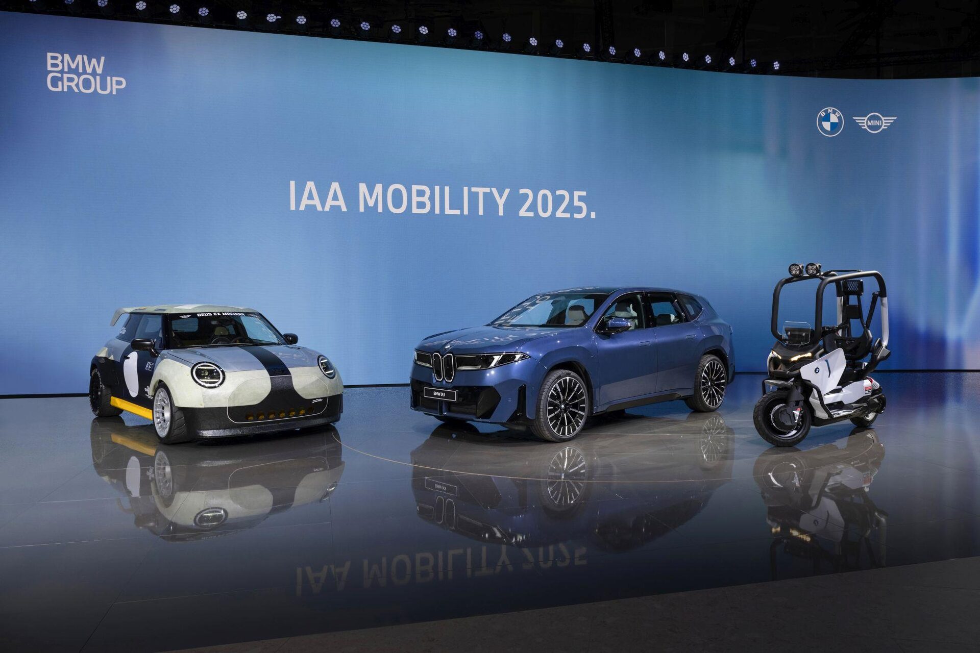 Manufacturer future product presentation at IAA Munich