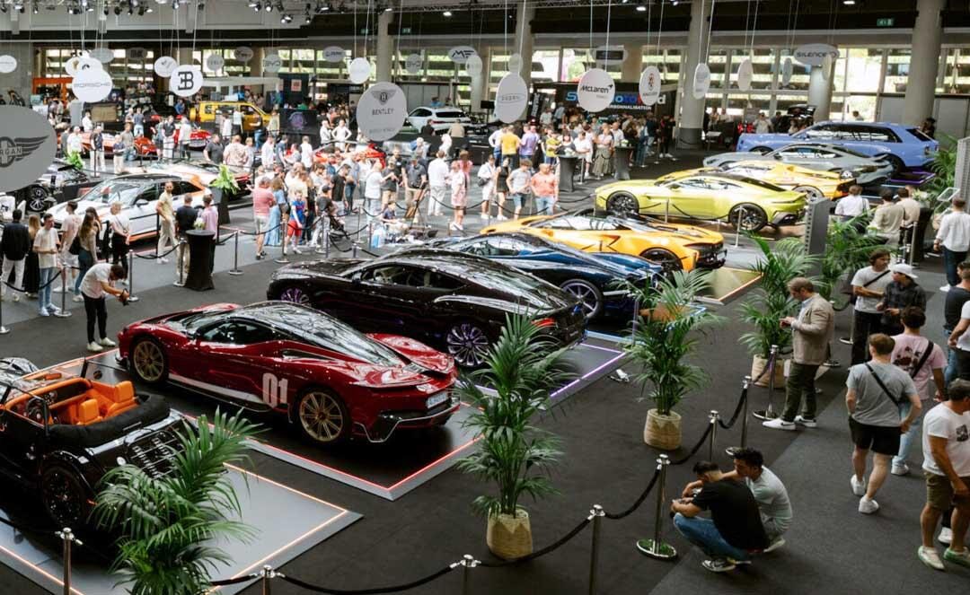 Hypercars on display at Top Marques Monaco