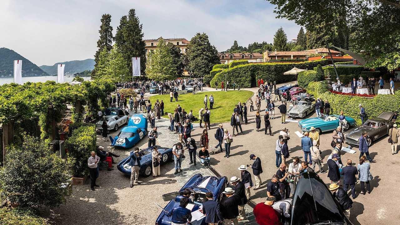 Coachbuilt concept car presented on the shores of Lake Como
